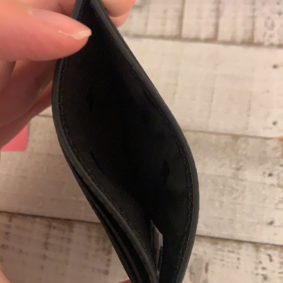 Nwt kate spade boxed shimmy glitter fabric card holder - Picture 4 of 8